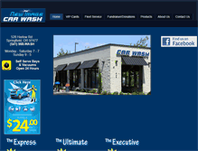 Tablet Screenshot of newimagecarwash.com